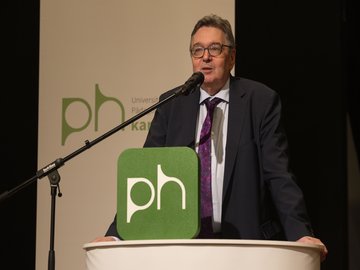 PHKA-Rektor Klaus-Peter Rippe. Foto: Gustavo Alàbiso/PHKA