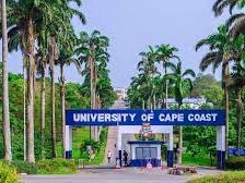Main entrance of the University of Cape Coast in Ghana