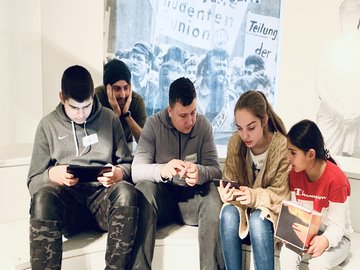 Spiele im Museum: Projekte der PHKA, z.B. mit Museen, ermöglichen kulturelle Teilhabe. Foto: Wiepcke/Institut für Ökonomische Bildung/PHKA