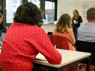 Gleichstellung: Die Pädagogische Hochschule Karlsruhe wird im Rahmen des Professorinnenprogramms 2030 gefördert. Foto: PHKA/Thelen © Die kostenfreie Verwendung des Fotos ist ausschließlich für journalistische Zwecke in Verbindung mit der Pressemitteilung sowie unter Angabe der Quelle gestattet. 