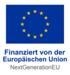 Logo: Finanziert von der Europäischen Union, NextGeneration EU.