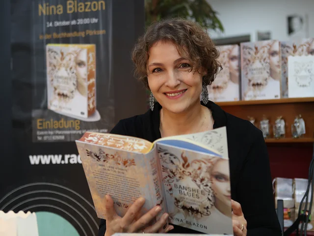 Nina Blazon. Foto: Holger Strehlow