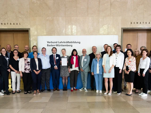 Gründungsveranstaltung „Verbund Lehrkräftebildung Baden-Württemberg“. Foto: Philipp Lin