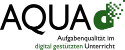 Logo des FuN-Kollegs "AQUA-d" in dunkelgrün