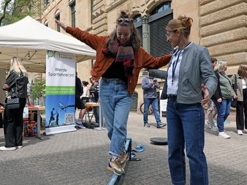 Lehramt und mehr: Beim Campustag am 13. Juni Studiengänge und -fächer der PHKA entdecken. Foto: PHKA/Thelen