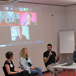 Podiumsdiskussion m.powerment / Bild: graph