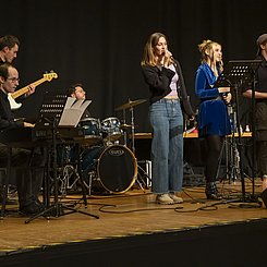 Absolvent:innenfeier der PHKA 2025: PHKA-Combo. Foto: Gustavo Alàbiso\PHKA 