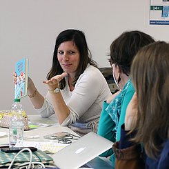 Jurykonferenz boys & books, Herbst 2022. Foto: Jana Koch/PHKA