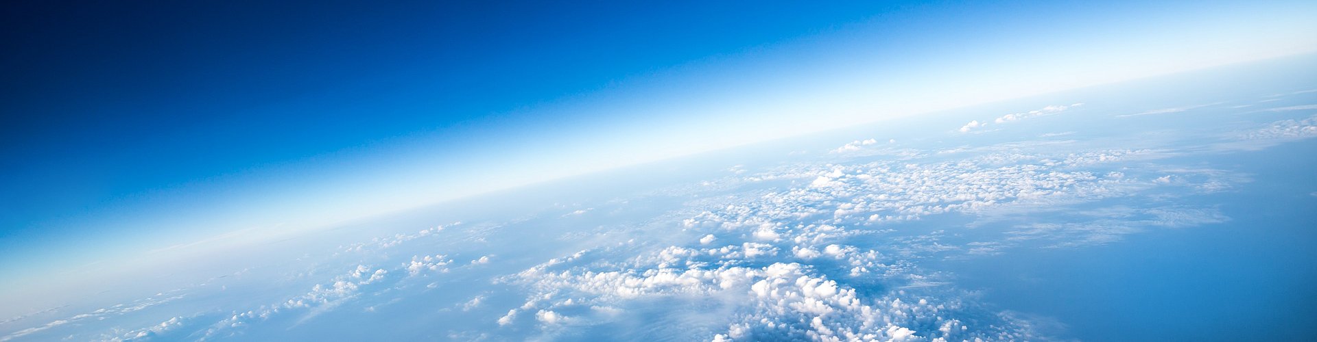 Aufnahme der Erde aus der Stratosphäre